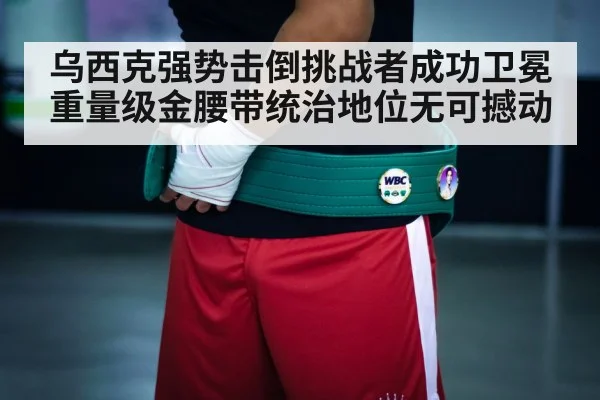 boxing champion belt